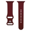 Apple Watch Strap Silicone Rubber Dark Red