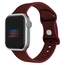 Apple Watch Strap Silicone Rubber Dark Red