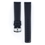 Hirsch Carbon Watch Band 100 m Water-Resistant Blue