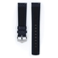 Hirsch Carbon Watch Band 100 m Water-Resistant Blue