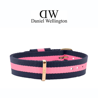 Daniel Wellington 13mm Classy Winchester NATO Watch Strap Rosegold Buckle