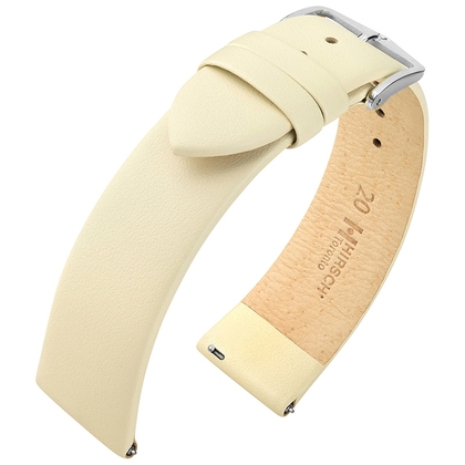 Hirsch Toronto Watch Strap Italian Calf Skin Beige