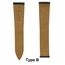 Watch Strap for Cartier Tank with Folding Clasp - Hirsch Savoir Louisiana Alligator Shiny Black