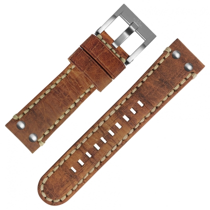 TW Steel Watch Strap MS14, MS16 Cognac 24mm