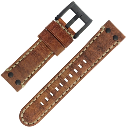 TW Steel Universal Watch Strap Vintage Leather Camel