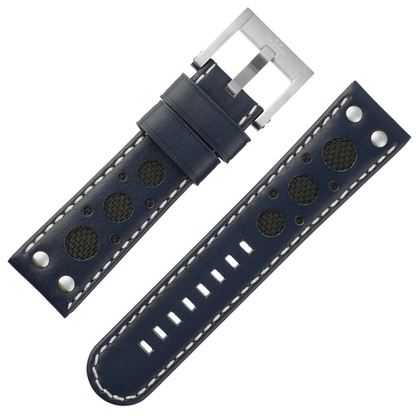 TW Steel Watch Strap TW980 Red Bull Holden Special Edition Rally Vintage Blue 24mm