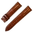 Original Christiaan van der Klaauw Watch Strap Real Alligator Skin Cognac 20mm