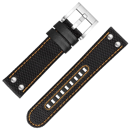 TW Steel Watch Strap TW965 ROC - Race of Champions - Black 22mm