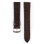 Hirsch Lizard Watch Band Premium Lizardskin Brown