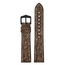 Hirsch Stone Performance Watch Strap Slate / Rubber - Brown