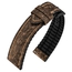 Hirsch Stone Performance Watch Strap Slate / Rubber - Brown