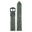 Hirsch Stone Performance Watch Strap Slate / Rubber - Green