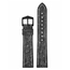 Hirsch Stone Performance Watch Strap Slate / Rubber - Black