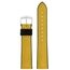 Hirsch Arne Performance Recycled Watch Strap Yellow PET / Black Rubber - Limited Edition