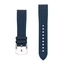 Sailcloth Structure Watch Strap FKM Rubber Blue