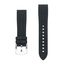 Sailcloth Structure Watch Strap FKM Rubber Black