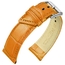 Hirsch Princess Watch Strap Alligator Grain Orange