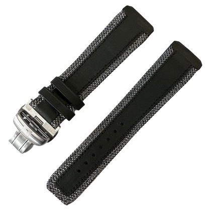 Tissot T-Touch T091.420.A Expert Solar Black Watch Strap with Folding Clasp 22mm