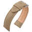 Lychee Pattern Leather Watch Strap Taupe