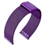 Mesh Milanese Watch Bracelet 0.6 Finely Woven Purple Steel