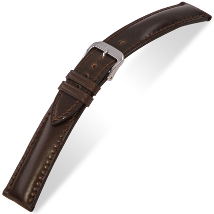 Shell Cordovan Watch Strap - Horsehide - Brown