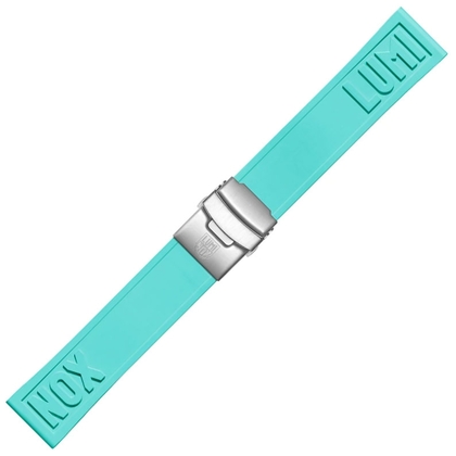 Luminox Pacific Diver Cut-to-Fit Watch Strap Turquoise NBR Rubber - FPX.2406.42Q.K - 24mm