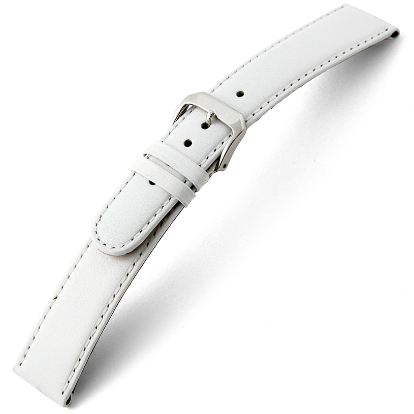 Rios Arizona Watch Strap Saddle Leather White