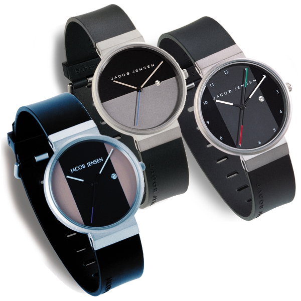 Jacob Jensen Watch Band 712, 730, 731, 732, 733, 738 rubber 17mm