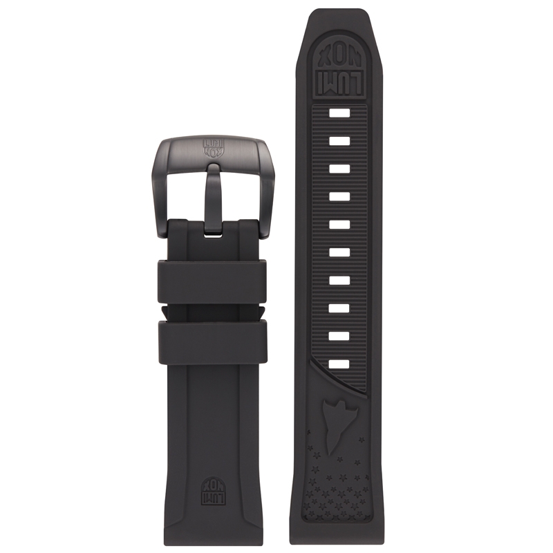 Luminox 5020 SXC / XCOR Aerospace Watch Strap Black Rubber - FP.5020.20B