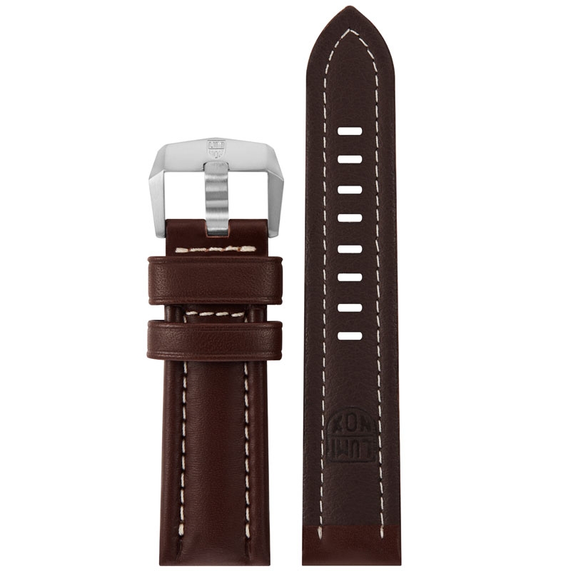 Luminox F-22 Raptor™ Series 9240 Watch Strap Brown Leather 24mm - FE.9240.70TI