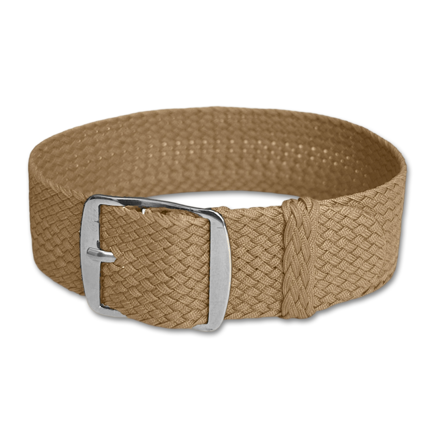 Perlon Woven Watch Strap Khaki