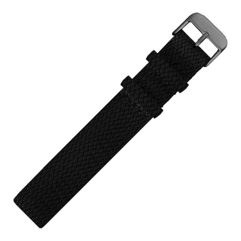 Paul Hewitt Perlon Watch Strap Black 20mm