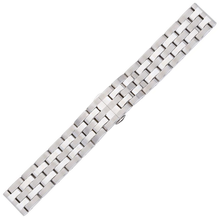 Watch Bracelet with Butterfly Clasp Stainless Steel