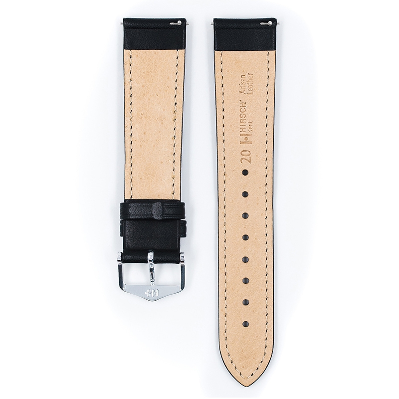 Hirsch Kent Artisan Watch Band Italian Calf Skin Blue