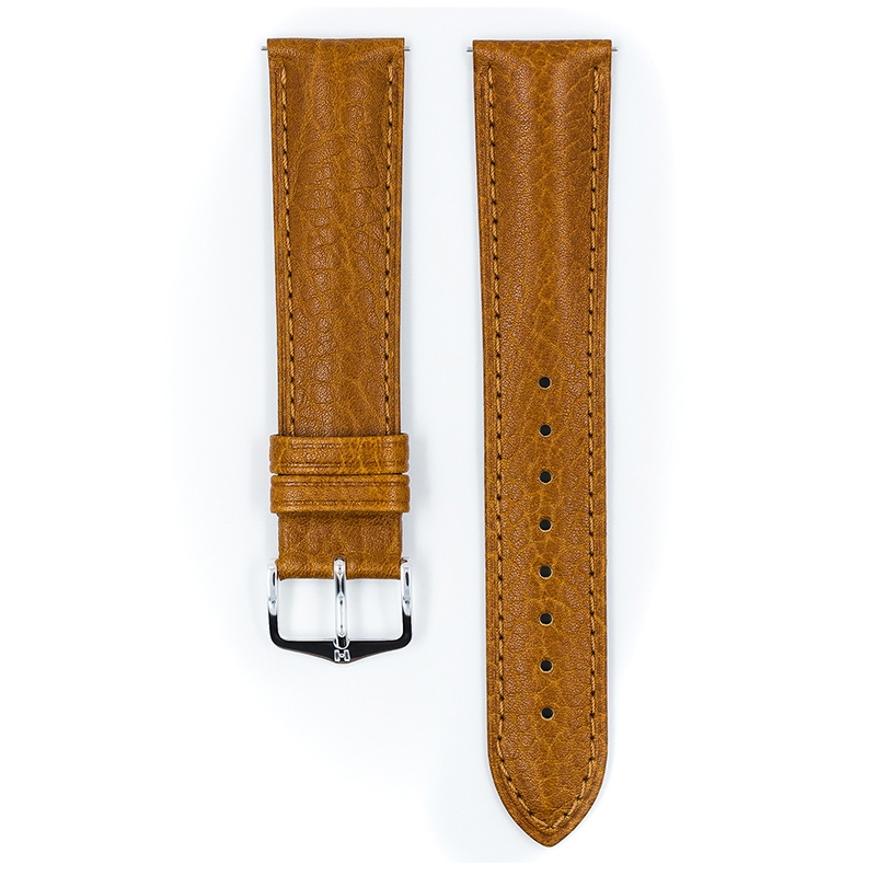 Hirsch Camelgrain Watch Band Pro Skin Allergy Free Honey
