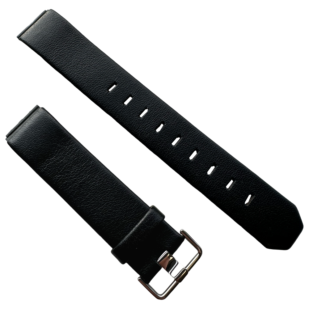 Jacob Jensen Watch Band 860, 861, 880, 881 black leather 19mm