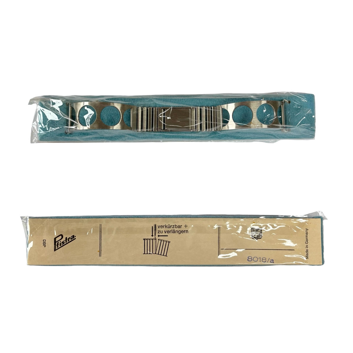 Pfistra Rally Steel Watch Bracelet 8016-8018/A - Vintage NOS 1970's - 20/18/16mm