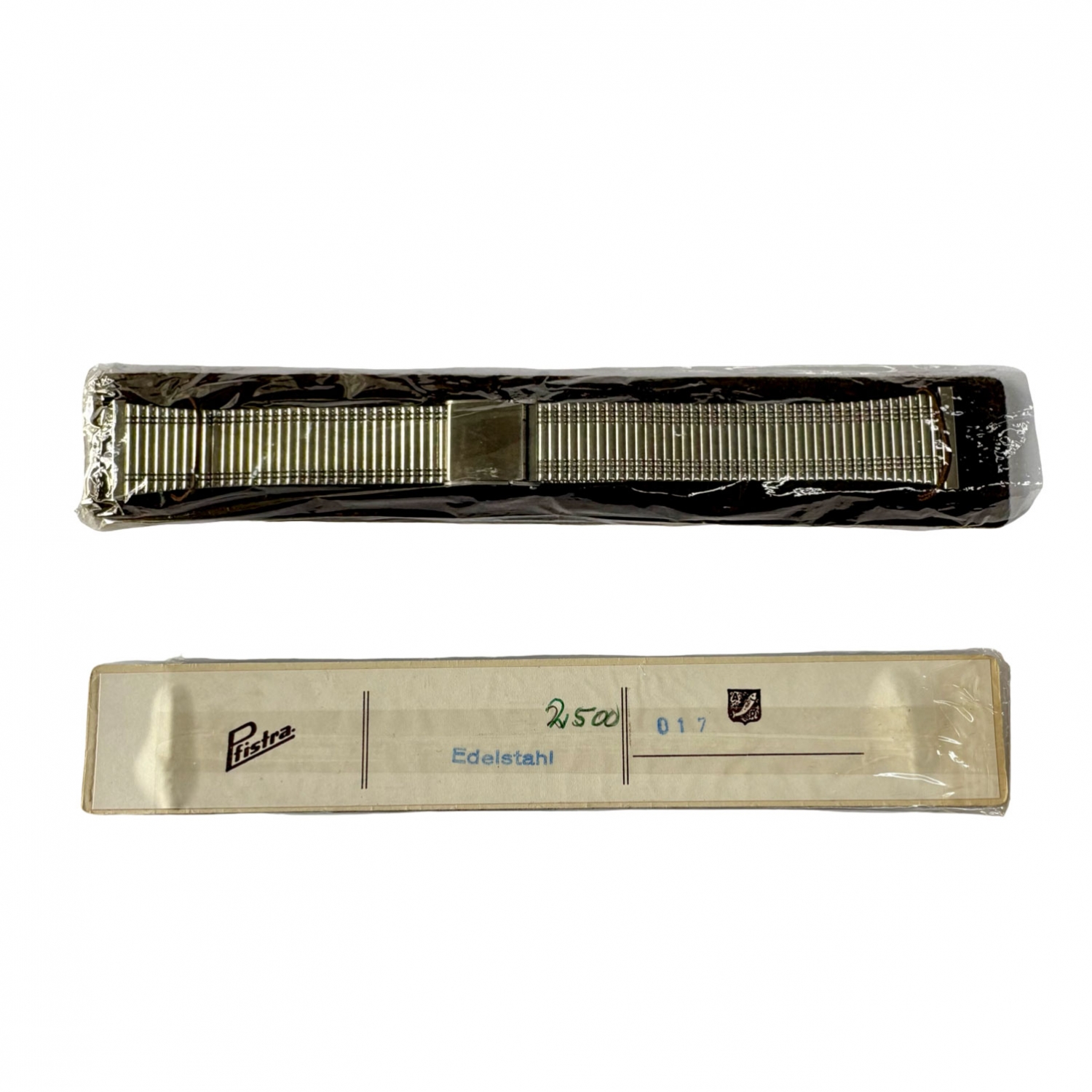 Pfistra Steel Watch Bracelet 017 - Vintage NOS 70's - 20/18mm