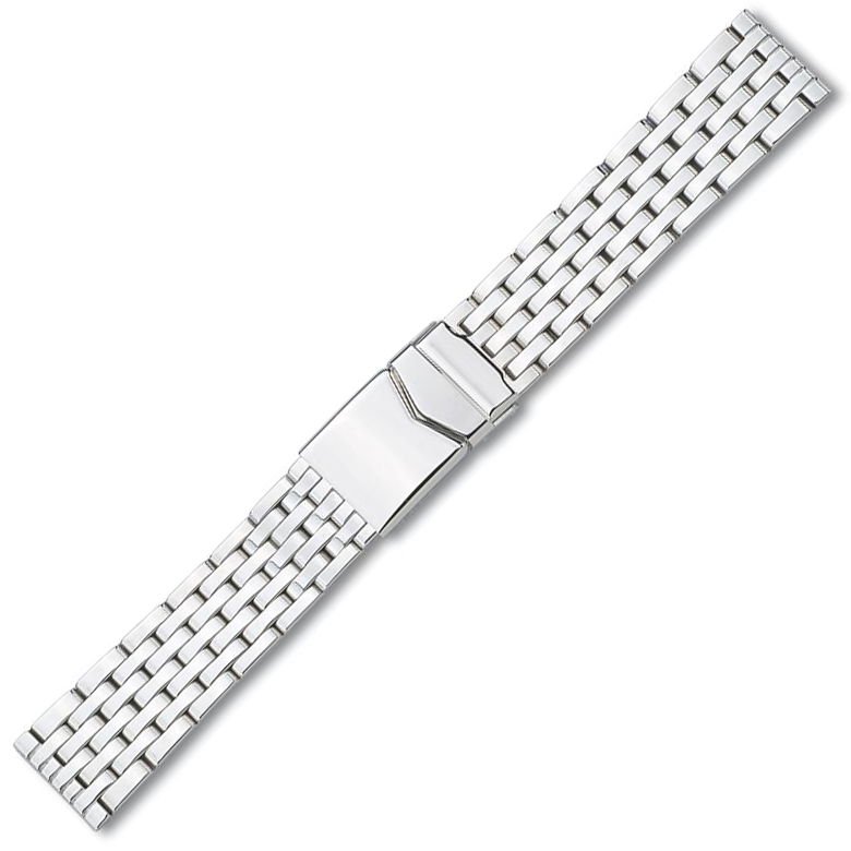 Watch Bracelet with Folding Clasp Stainless Steel