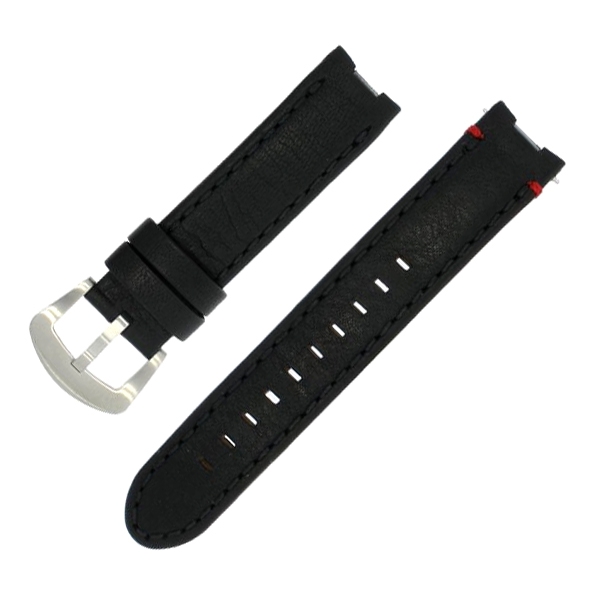 Buddha to Buddha Watch Strap for Accelerator BTB.F.R… 39mm Watches - Black Leather 18mm