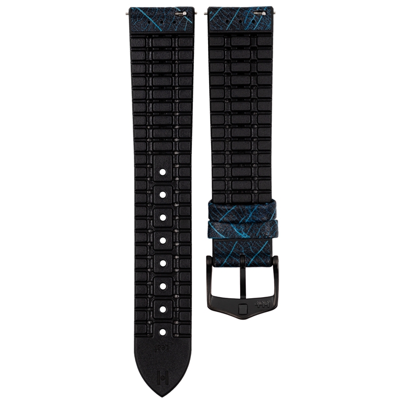Hirsch Leaf Performance Collection Real Leaf Blue / Black Rubber