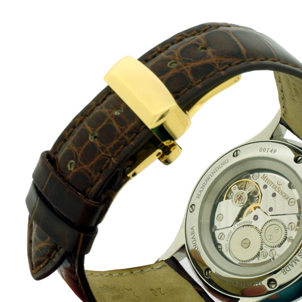 Deployment clasp / Butterfly clasp for Watch Strap - Gold Steel