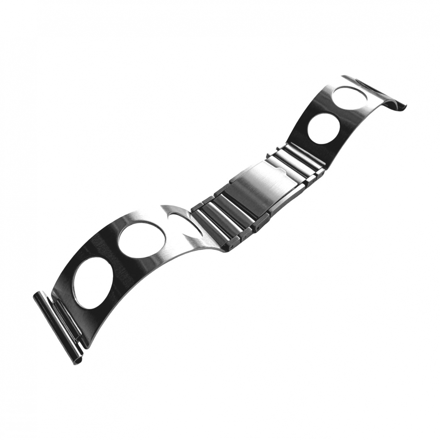 Fischer Hit Rally Steel Watch Bracelet 28557 - Vintage NOS 70's - 20/16mm