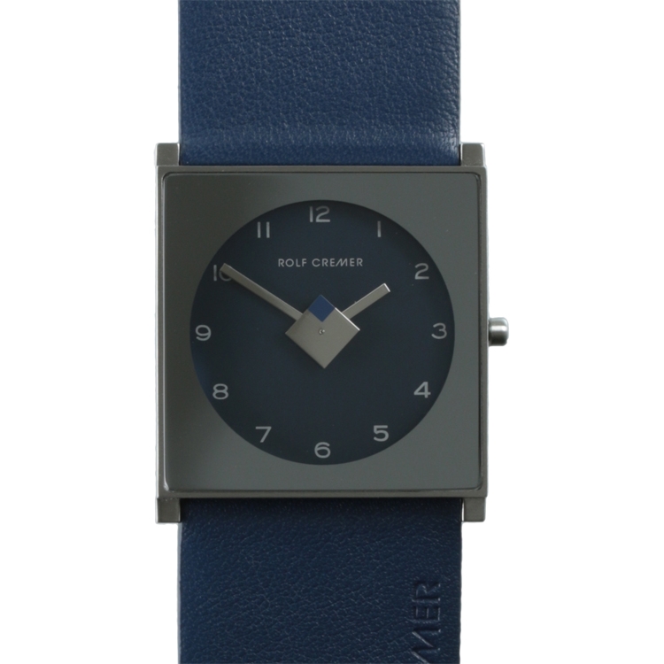 Rolf Cremer Cube 506003 Watch Strap Blue Leather 32mm