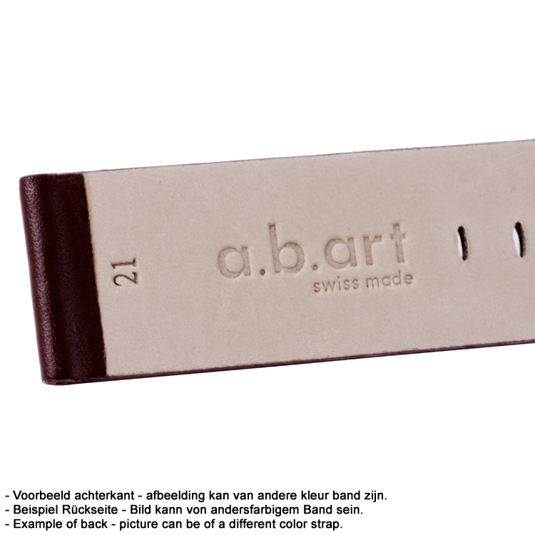 a.b.art Watch Strap series D DL E E ES I OS Cognac 12, 16, 21, 26, 30 mm