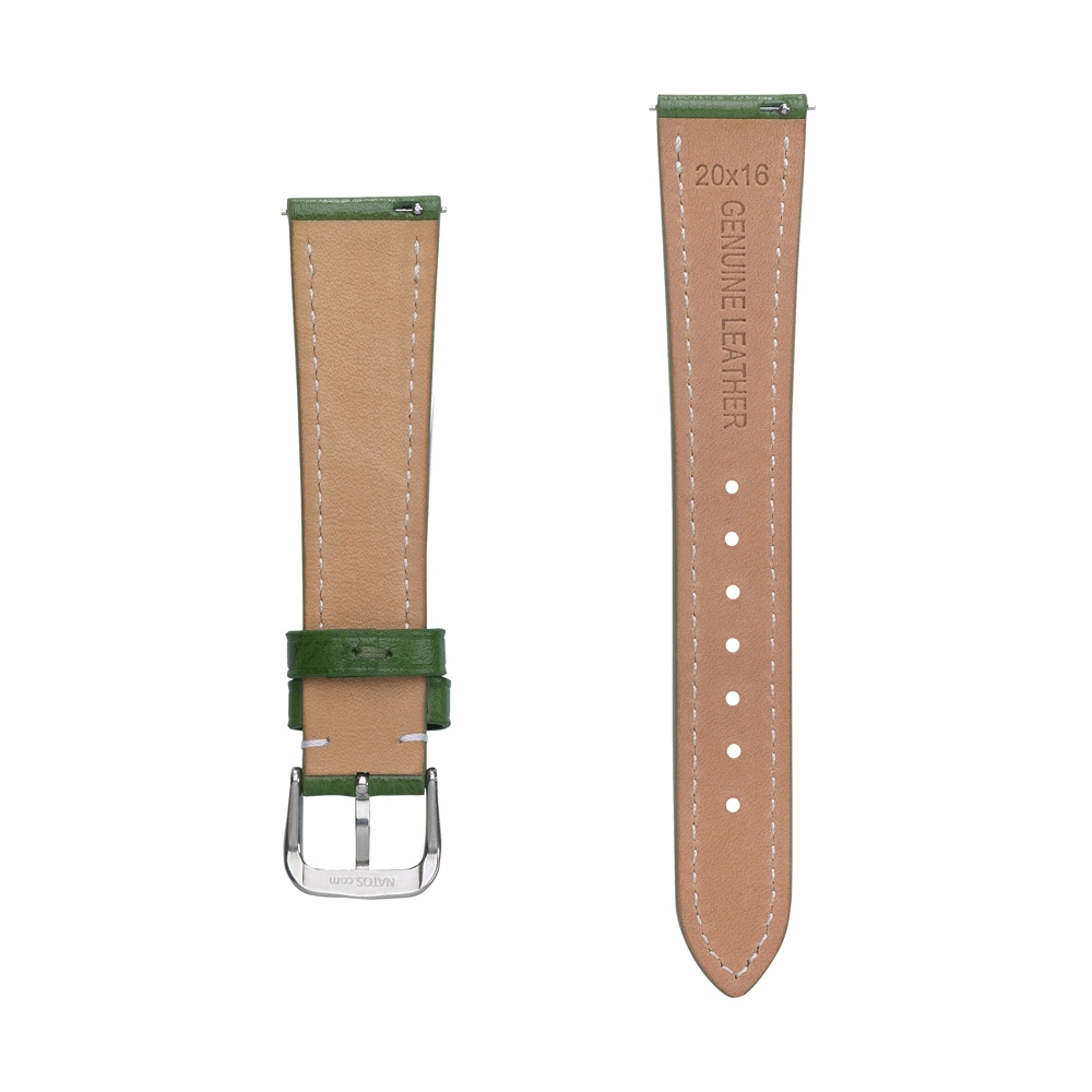 Calf Skin Watch Strap Vintage Green