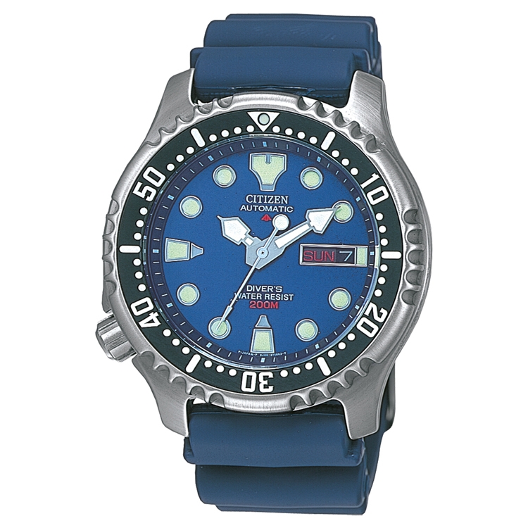 Citizen Promaster NY0040-17LE Watch Strap Blue - 20mm