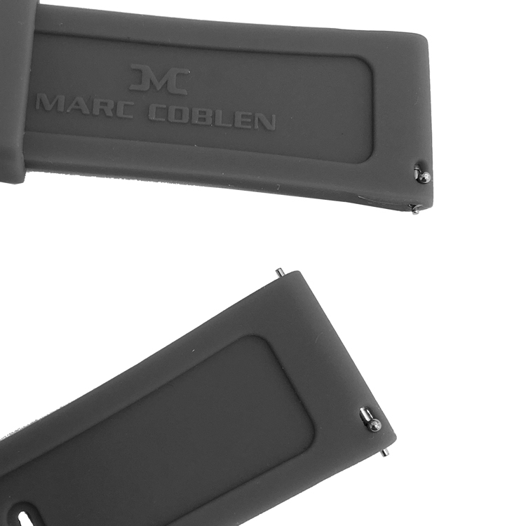 Marc Coblen / TW Steel Silicone Watch Strap Dark Green 22mm