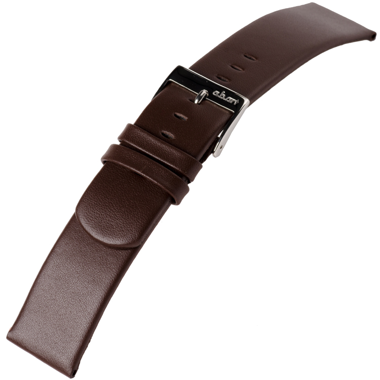 a.b.art Watch Strap series D DL E ES I OS Dark Brown 12, 16, 21 end 26 mm
