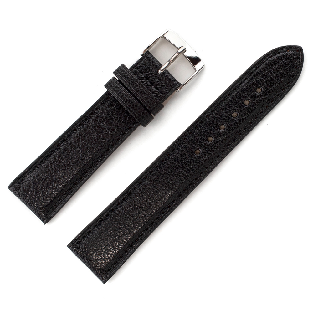 LIC Madras Goat Skin Watch Strap Black